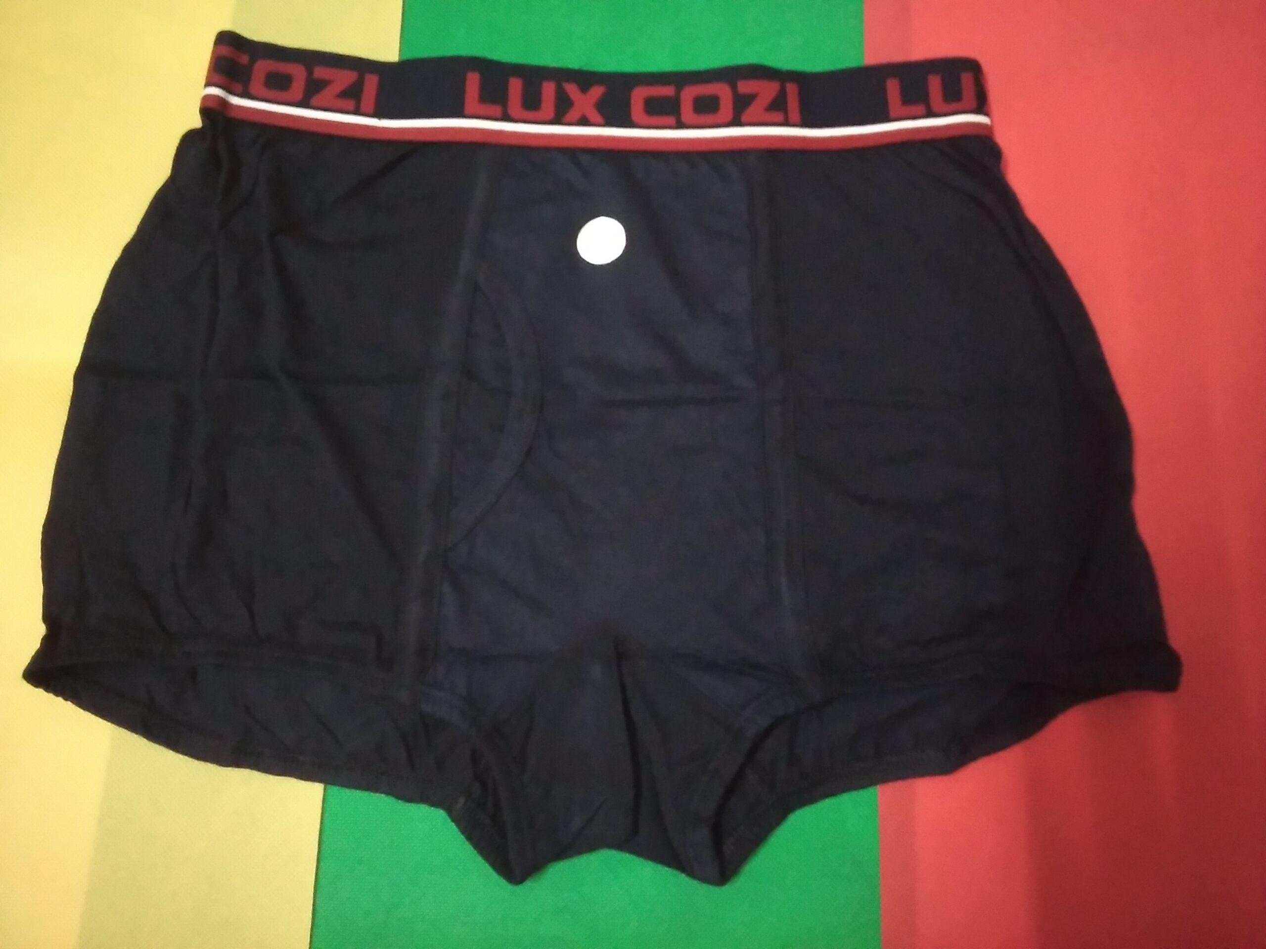 Lux Cozi Men's Cotton Bigshot Briefs Pack of 5 (Color May Vary 95CM)  Assorted : : Fashion
